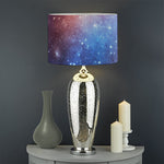 Fiery Universe Nebula Galaxy Space Print Drum Lamp Shade