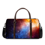 Fiery Universe Nebula Galaxy Space Print Duffle Bag