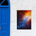 Fiery Universe Nebula Galaxy Space Print Garden Flag