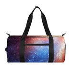 Fiery Universe Nebula Galaxy Space Print Gym Bag