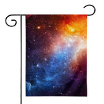 Fiery Universe Nebula Galaxy Space Print House Flag