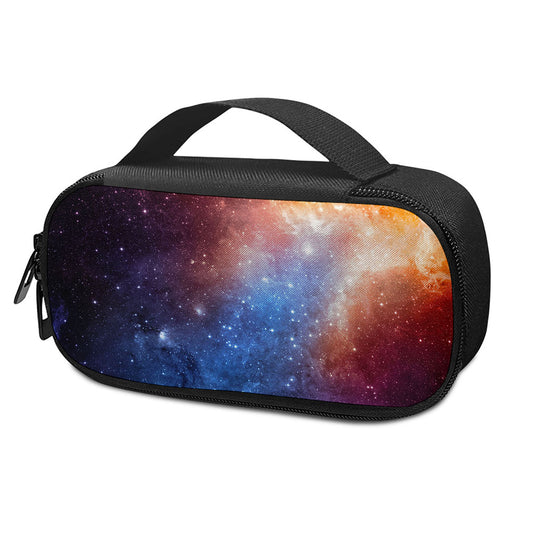 Fiery Universe Nebula Galaxy Space Print Insulin Cooler Travel Case