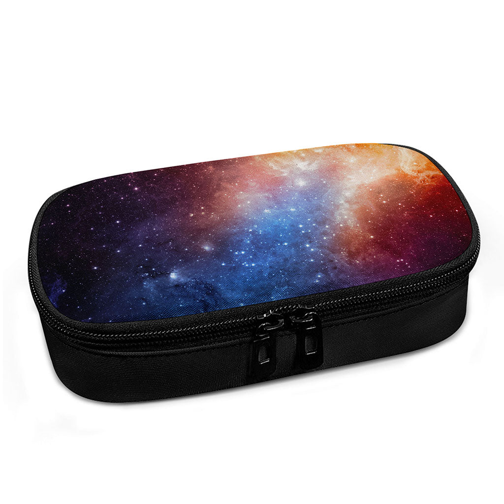 Fiery Universe Nebula Galaxy Space Print Insulin Cooler Travel Case