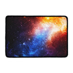 Fiery Universe Nebula Galaxy Space Print Kitchen Mat