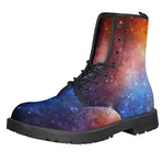 Fiery Universe Nebula Galaxy Space Print Backpack