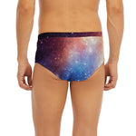 Fiery Universe Nebula Galaxy Space Print Men's Briefs