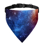 Fiery Universe Nebula Galaxy Space Print Over The Collar Dog Bandana