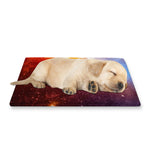 Fiery Universe Nebula Galaxy Space Print Pet Cooling Mat Cover