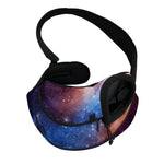 Fiery Universe Nebula Galaxy Space Print Pet Sling Carrier