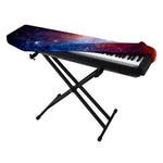 Fiery Universe Nebula Galaxy Space Print Piano Keyboard Cover