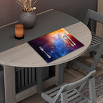 Fiery Universe Nebula Galaxy Space Print Placemat