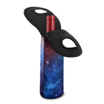 Fiery Universe Nebula Galaxy Space Print Single Neoprene Wine Tote