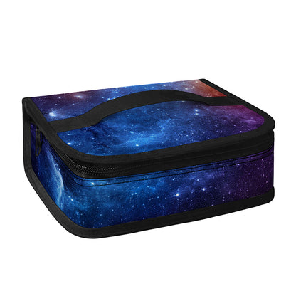 Fiery Universe Nebula Galaxy Space Print Small Lunch Bag