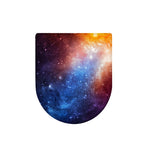Fiery Universe Nebula Galaxy Space Print Toilet Lid Cover