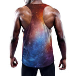 Fiery Universe Nebula Galaxy Space Print Training Tank Top