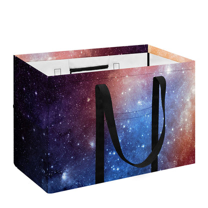 Fiery Universe Nebula Galaxy Space Print Utility Tote Bag