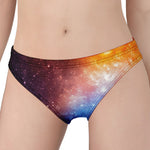 Fiery Universe Nebula Galaxy Space Print Women's Panties