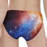 Fiery Universe Nebula Galaxy Space Print Women's Panties