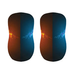 Fire And Ice Dragons Print Bar Stool Covers