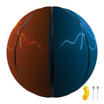 Fire And Ice Dragons Print Basketball