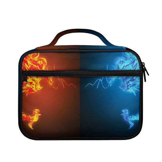 Fire And Ice Dragons Print Briefcase Bible Bag