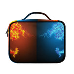 Fire And Ice Dragons Print Briefcase Bible Bag