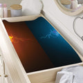 Fire And Ice Dragons Print Changing Pad Cover