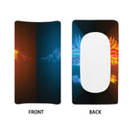 Fire And Ice Dragons Print Changing Pad Cover