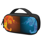 Fire And Ice Dragons Print Insulin Cooler Travel Case