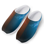 Fire And Ice Dragons Print Mesh Casual Shoes