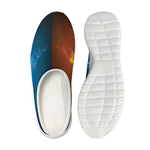 Fire And Ice Dragons Print Mesh Casual Shoes