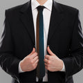 Fire And Ice Dragons Print Necktie