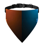 Fire And Ice Dragons Print Over The Collar Dog Bandana