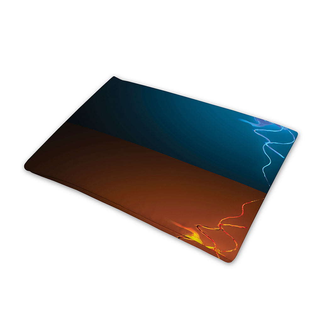 Fire And Ice Dragons Print Pet Cooling Mat Cover