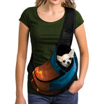 Fire And Ice Dragons Print Pet Sling Carrier
