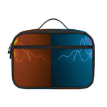 Fire And Ice Dragons Print Portable Lunch Bag