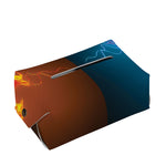 Fire And Ice Dragons Print Rectangle Tissue Box Cover