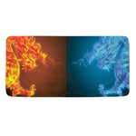Fire And Ice Dragons Print Towel