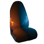Fire And Ice Dragons Print Waterproof Car Seat Cover
