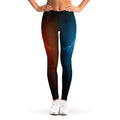 Fire And Ice Dragons Print Women's Leggings