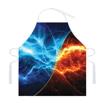 Fire And Ice Energy Print Adjustable Apron