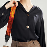 Fire And Ice Energy Print Bag Strap