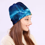 Fire And Ice Energy Print Beanie