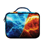 Fire And Ice Energy Print Briefcase Bible Bag