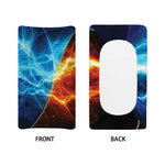 Fire And Ice Energy Print Changing Pad Cover