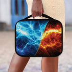 Fire And Ice Energy Print Classic Bible Case