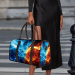 Fire And Ice Energy Print Duffle Bag