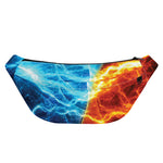 Fire And Ice Energy Print Fanny Pack