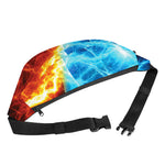 Fire And Ice Energy Print Fanny Pack