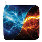 Fire And Ice Energy Print Hand Towel